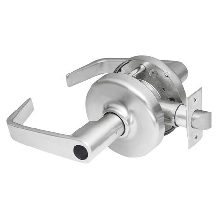 CORBIN RUSSWIN Grade 2 Entry or Office Cylindrical Lock, Newport Lever, Less Conventional Cylinder, Satin Chrome Fi CL3861 NZD 626 LC